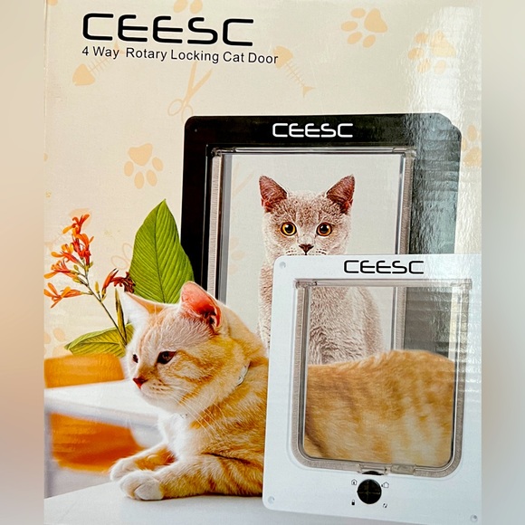 Magnetic Cat Door - Picture 1 of 7